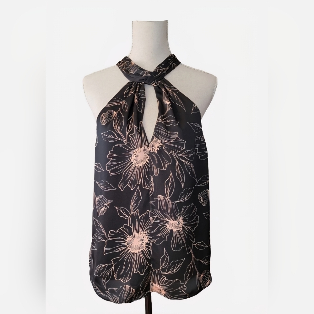 Joie Halter Floral Top